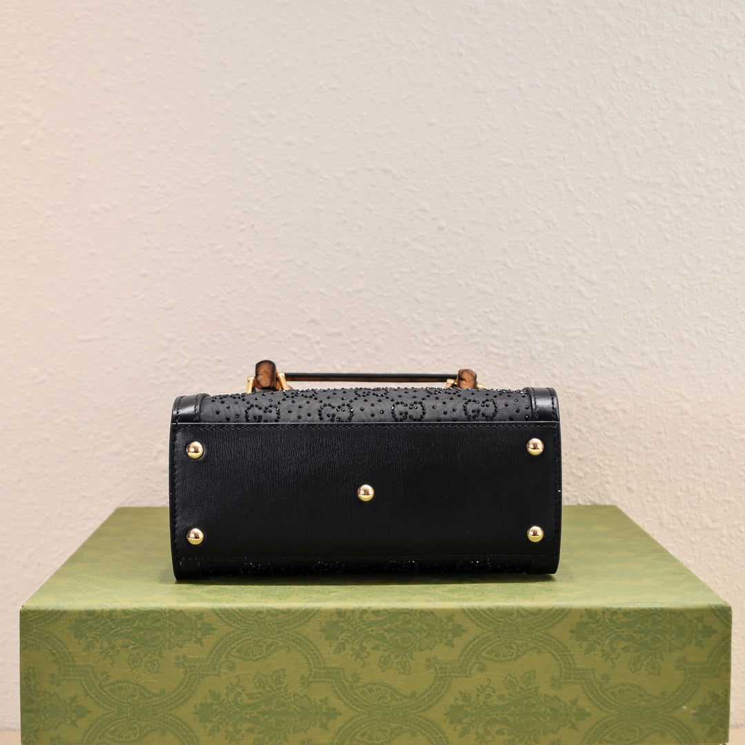Gucci Diana Bamboo Mini Top Handle Bag