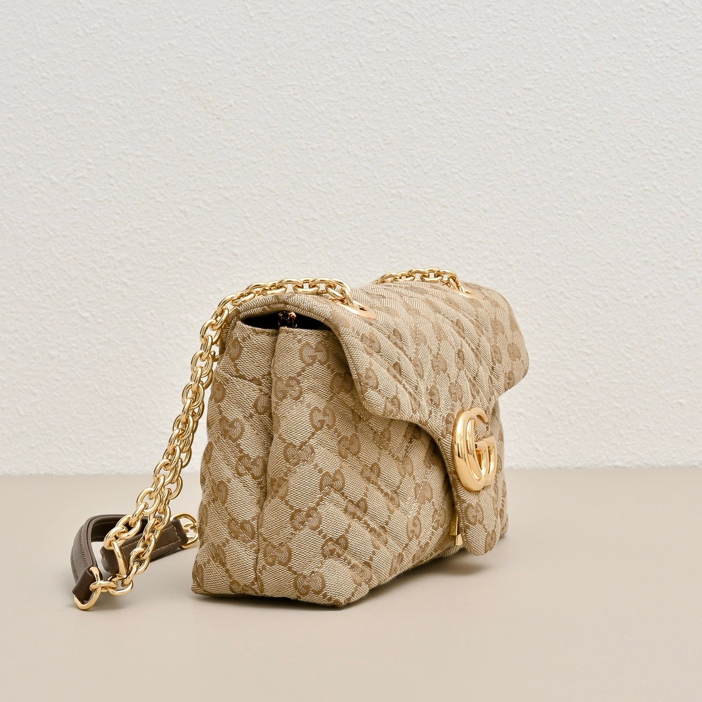 Gucci GG Marmont Small Canvas Shoulder Bag