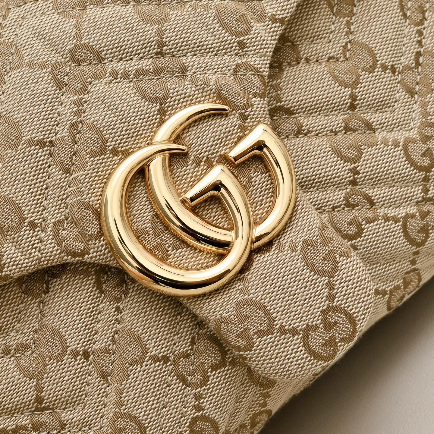 Gucci GG Marmont Small Canvas Shoulder Bag