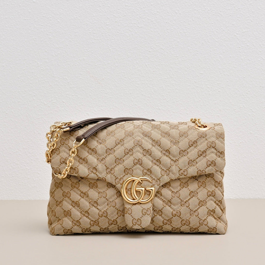 Gucci GG Marmont Medium Canvas Shoulder Bag