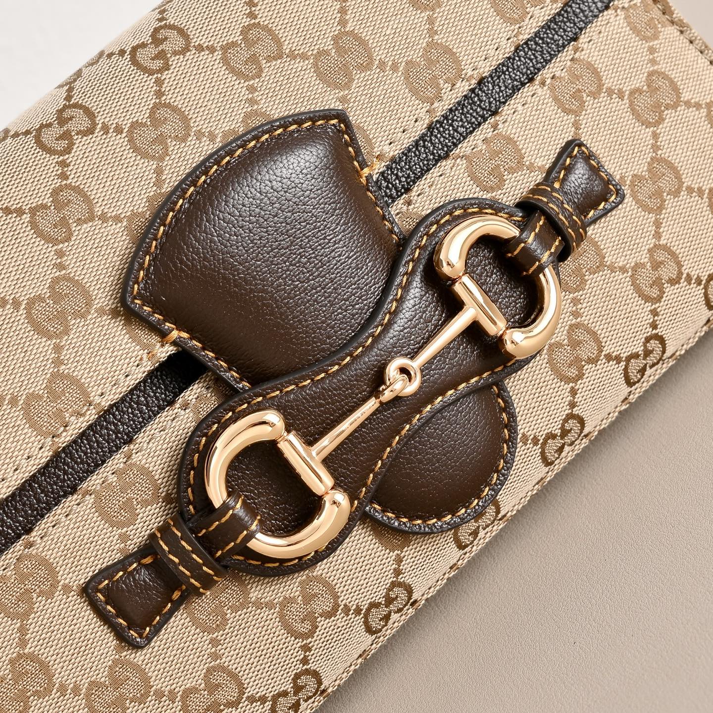 Gucci Horsebit Ristretto Shoulder Bag