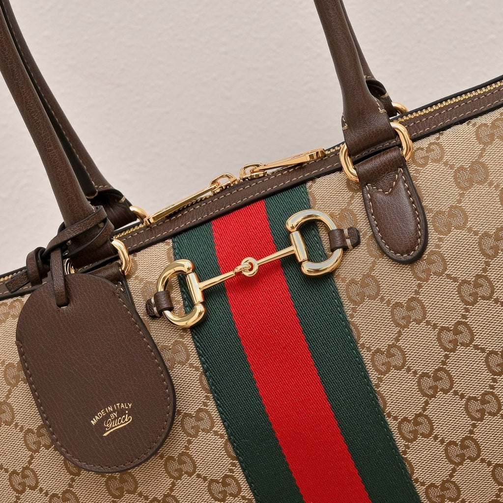 Gucci Borsetto Large Boston Bag