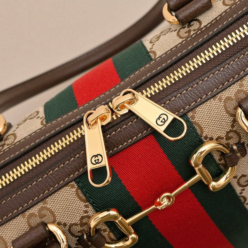 Gucci Borsetto Large Boston Bag