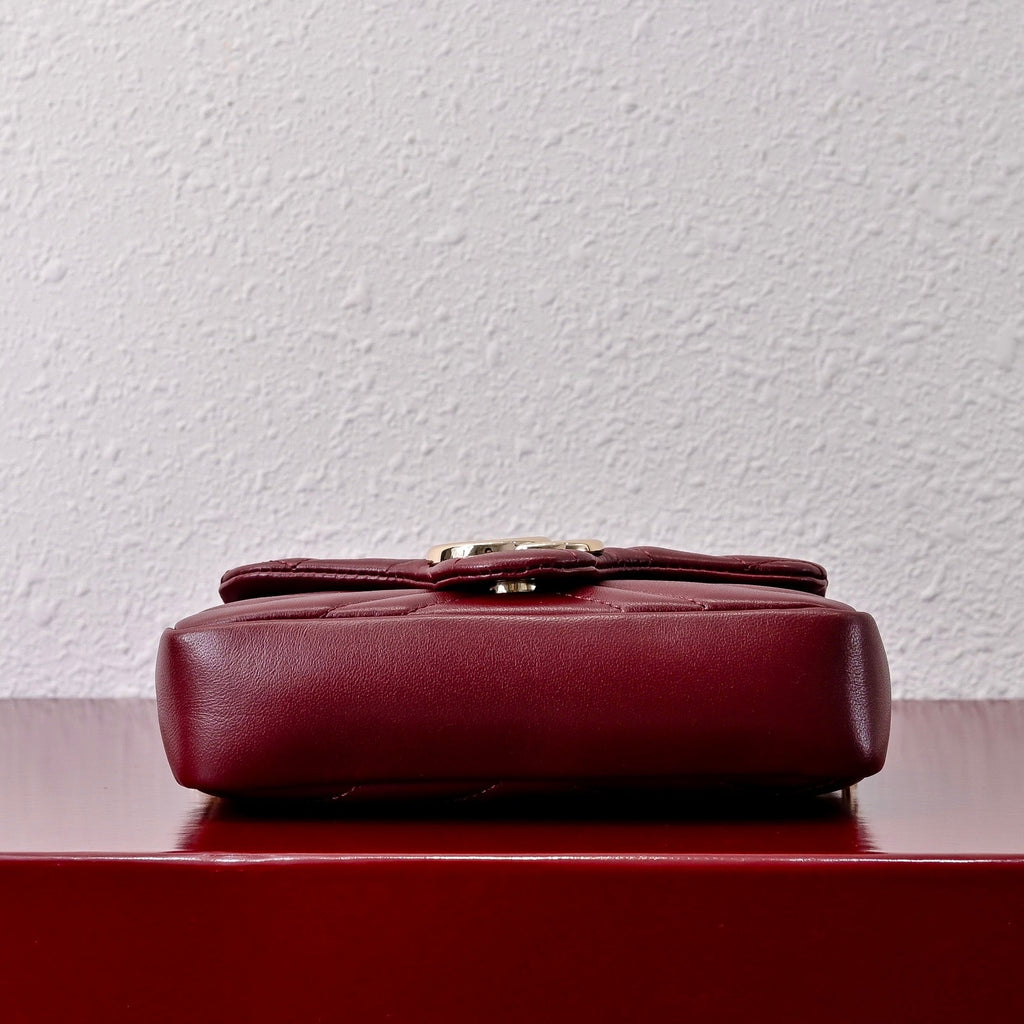Gucci GG Marmont 2.0 Mini Lambskin Shoulder Bag