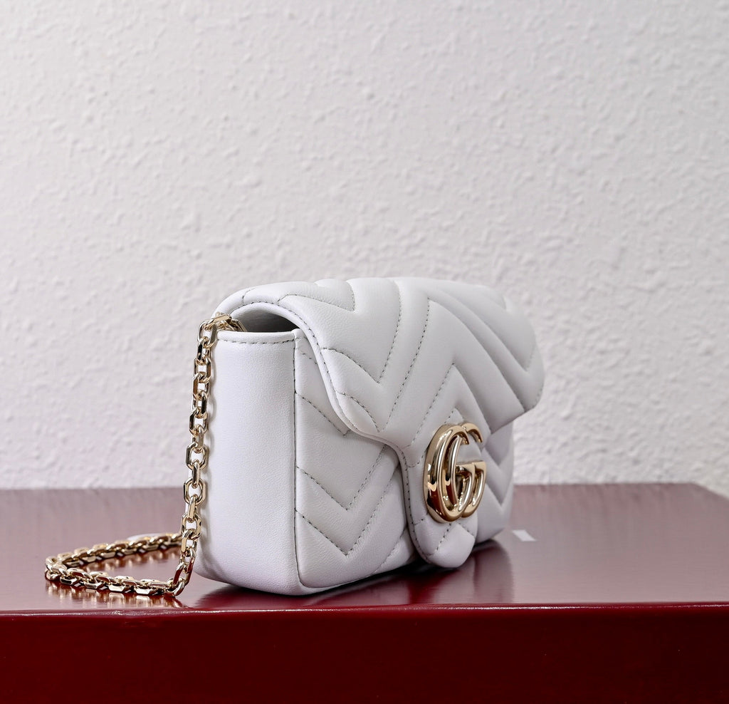 Gucci GG Marmont 2.0 Mini Lambskin Shoulder Bag