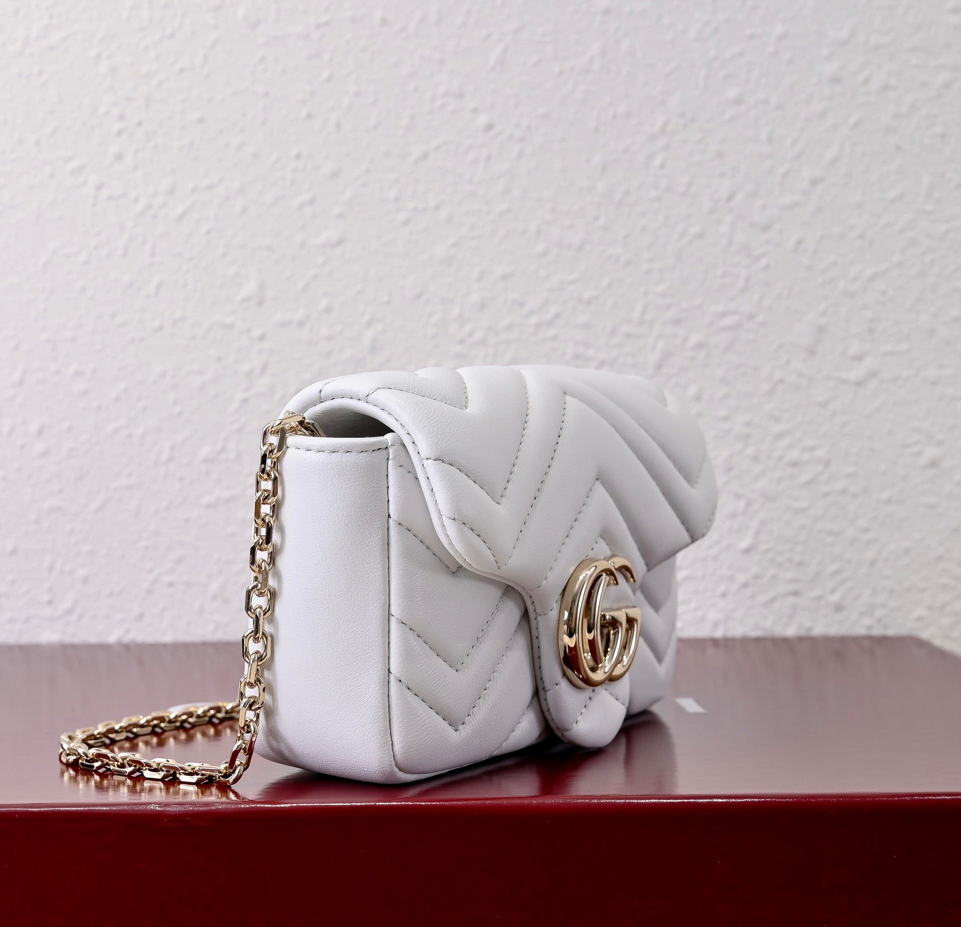 Gucci GG Marmont 2.0 Mini Lambskin Shoulder Bag