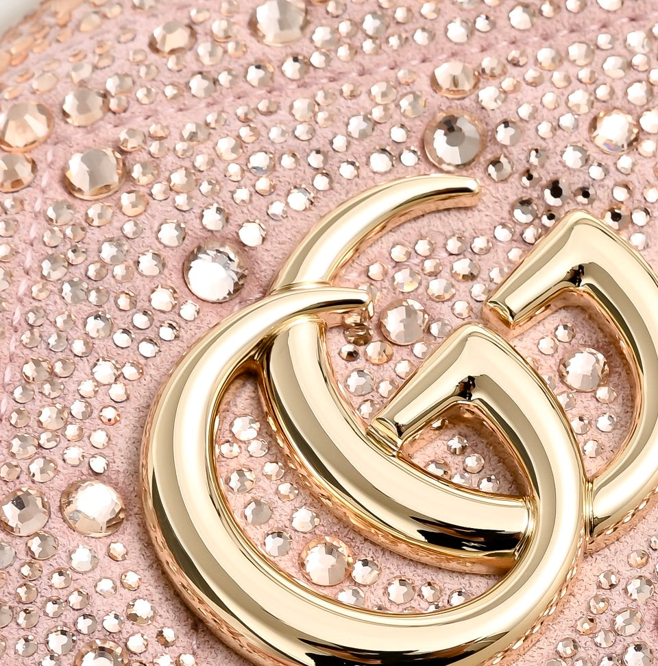 Gucci GG Marmont Crystal Star Shoulder Bag