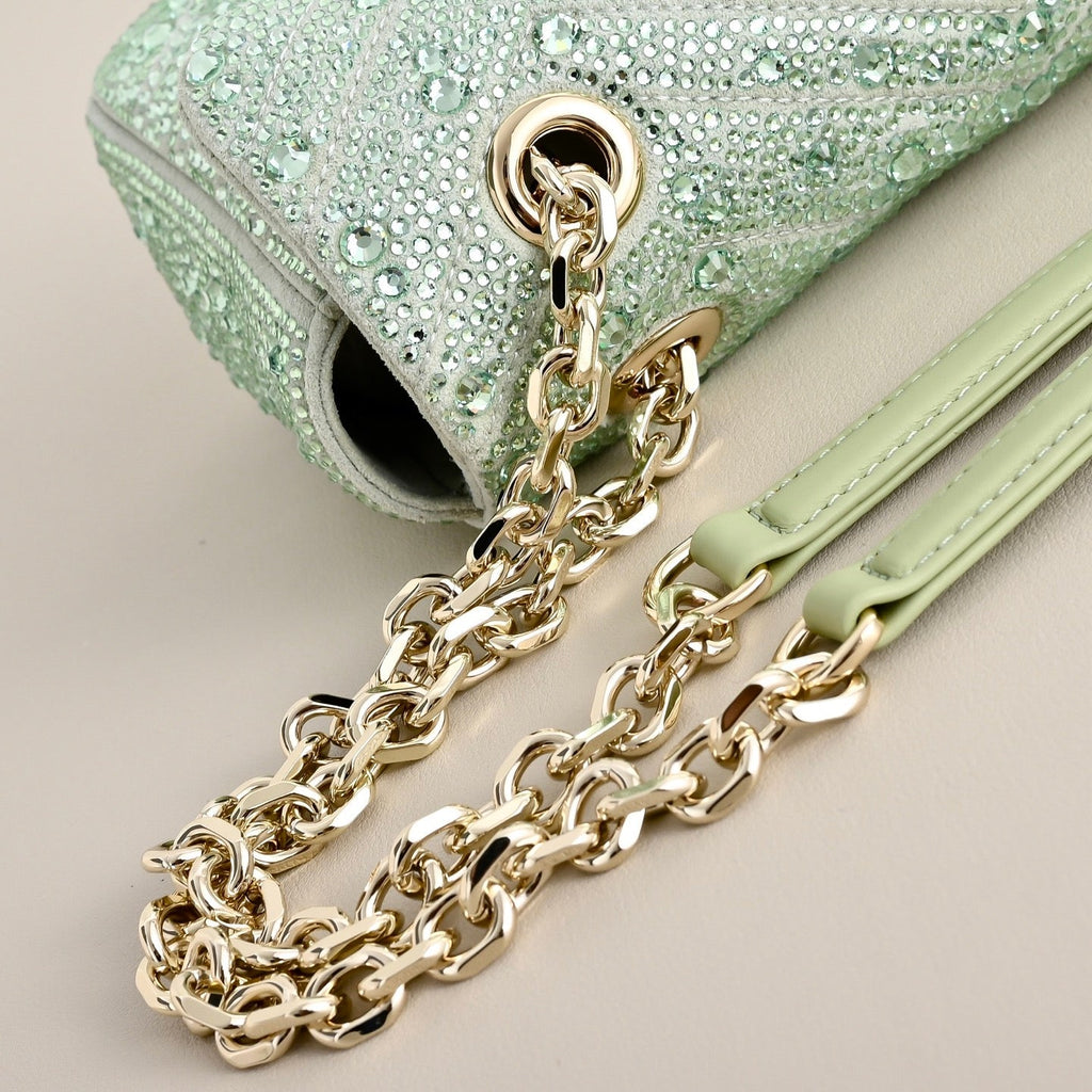 Gucci GG Marmont Crystal Star Shoulder Bag