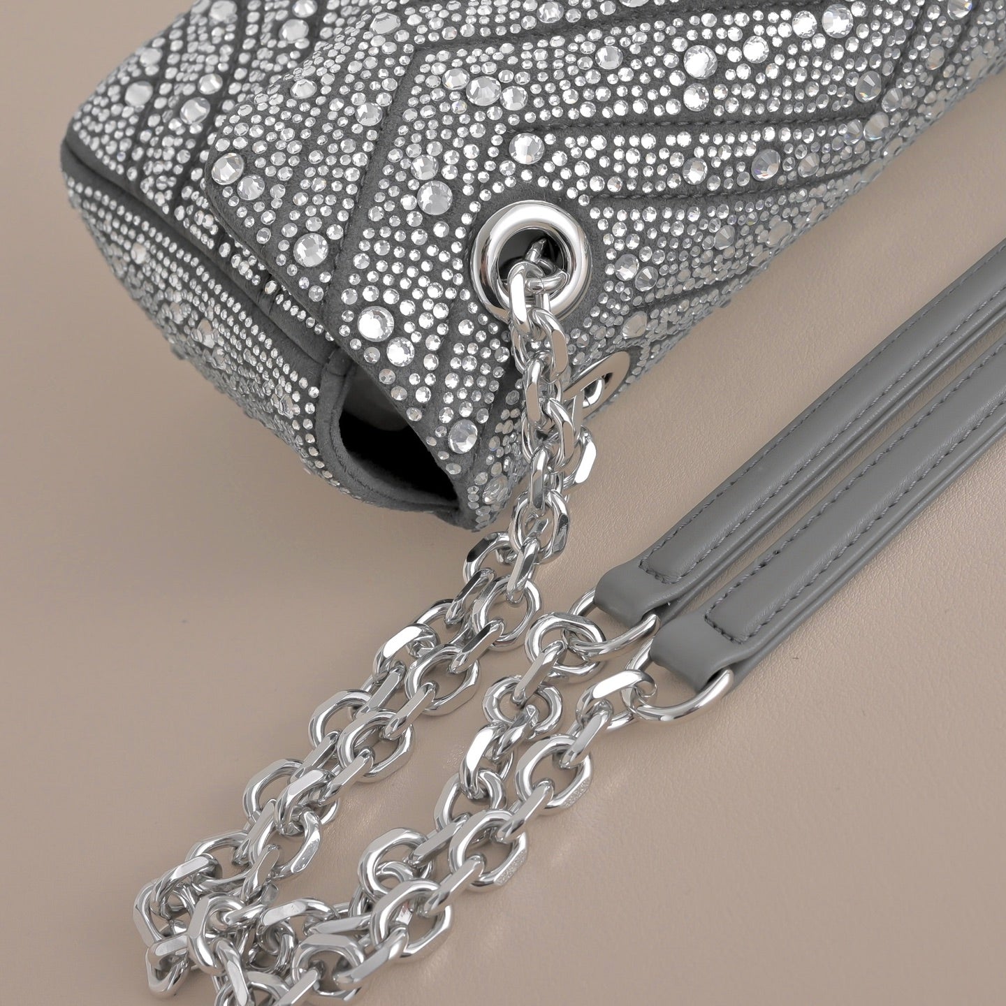 Gucci GG Marmont Crystal Star Shoulder Bag