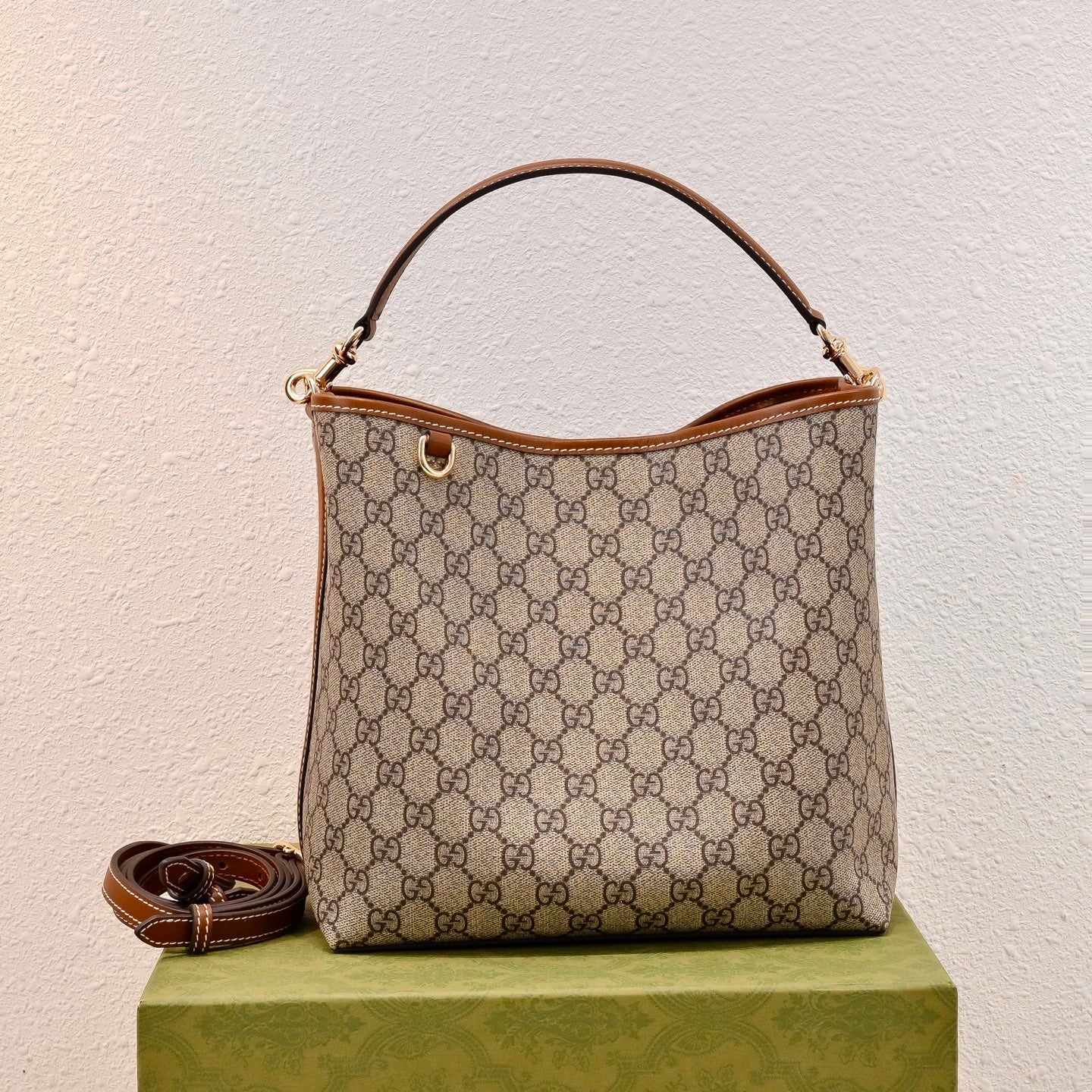 Gucci Emblem Bucket Bag
