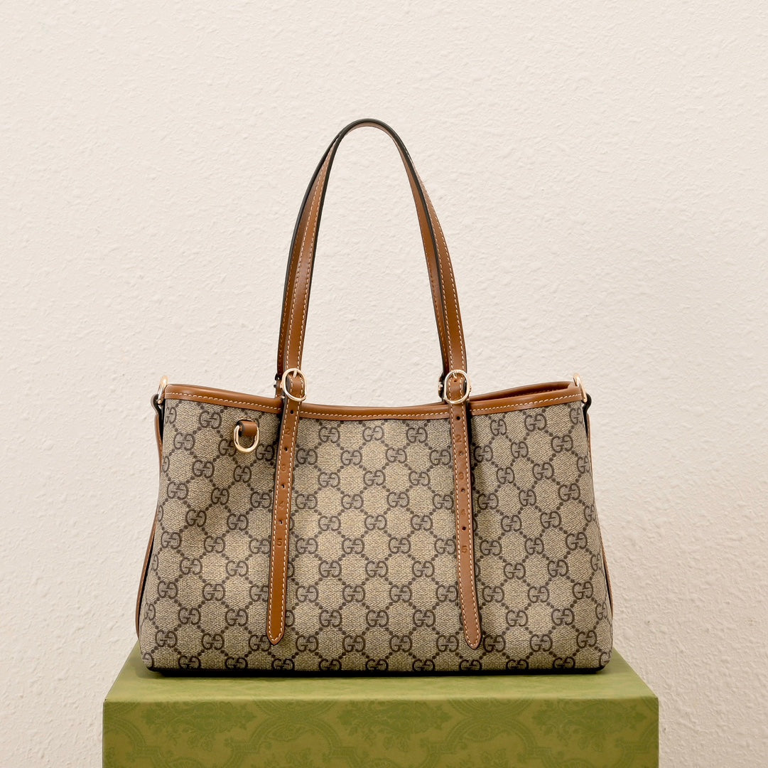 Gucci Emblem Small Tote Bag