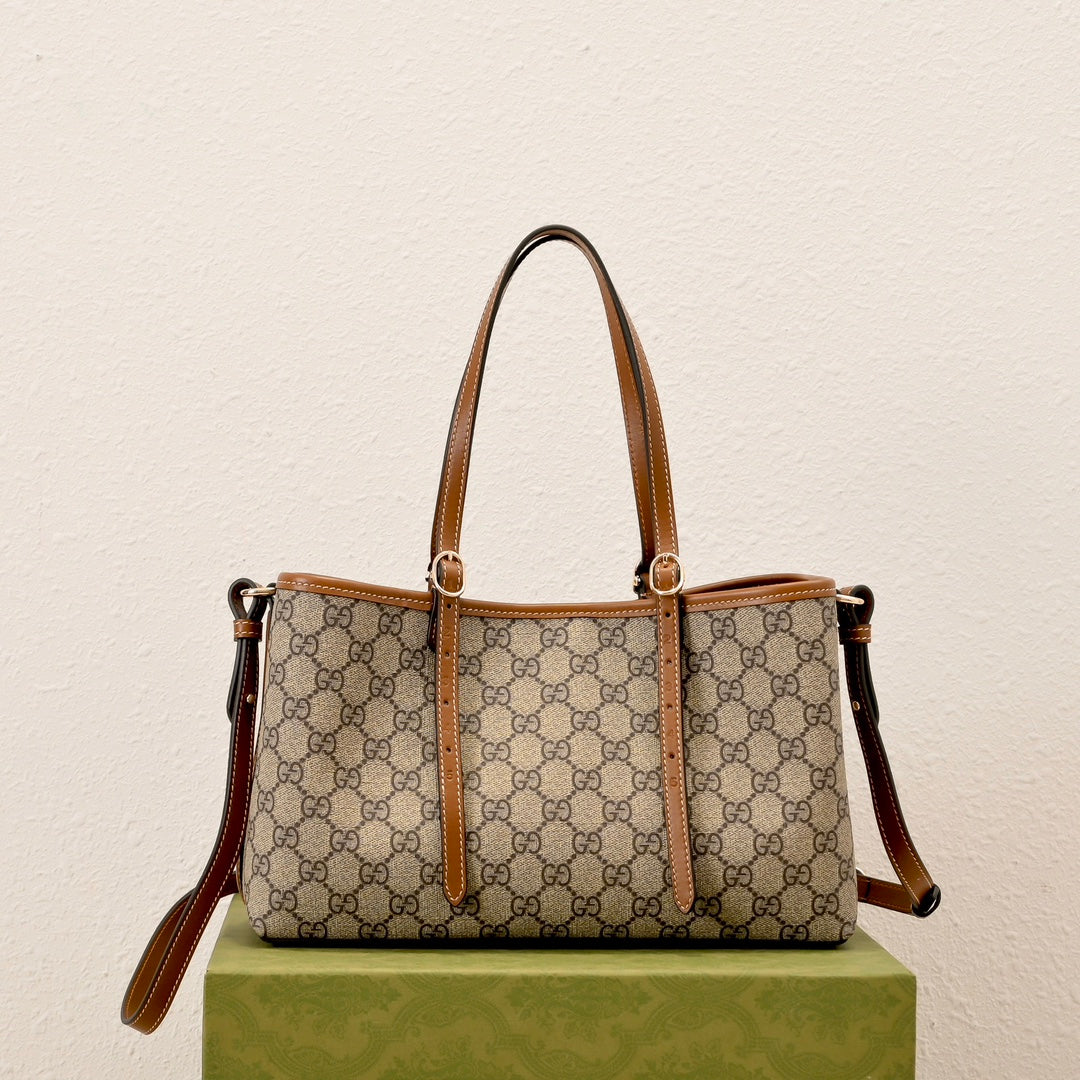 Gucci Emblem Small Tote Bag