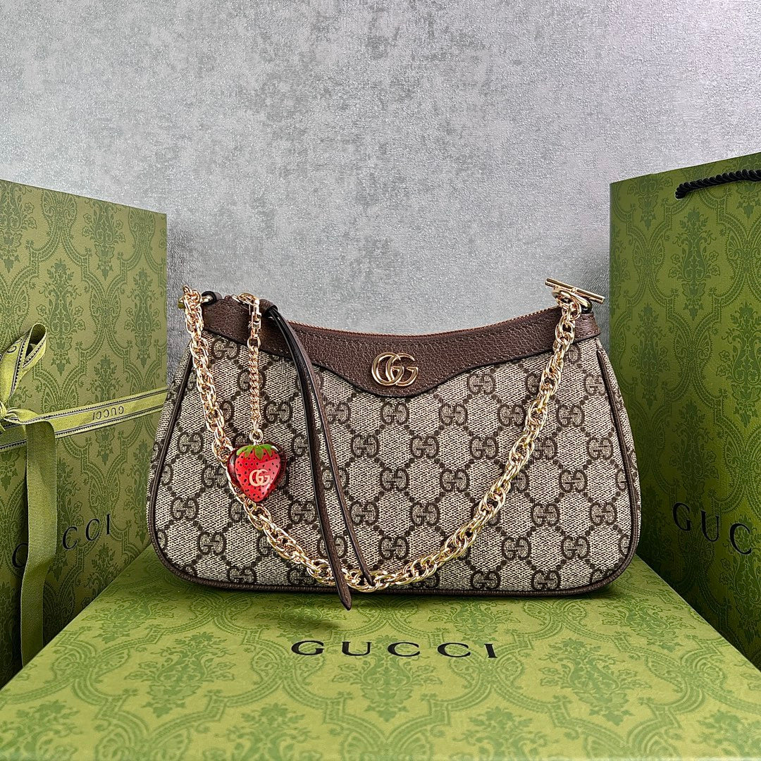 Gucci Ophidia Double G Shoulder Bag