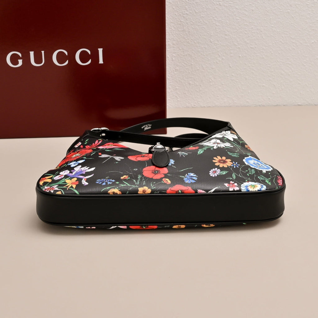 Gucci Jackie 1961 Flora Shoulder Bag