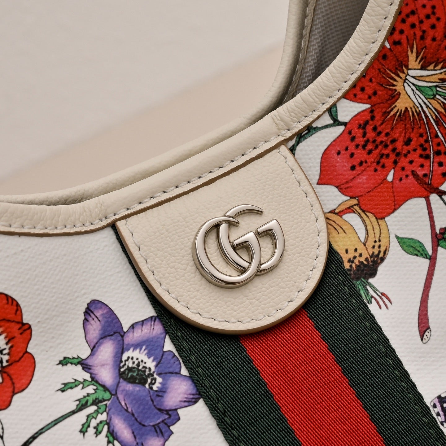 Gucci GG Giglio Floral Tote Bag