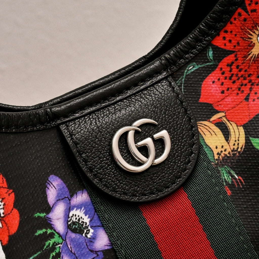 Gucci GG Giglio Floral Tote Bag