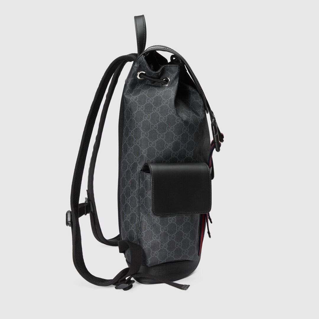 Gucci GG Black Backpack – 495563