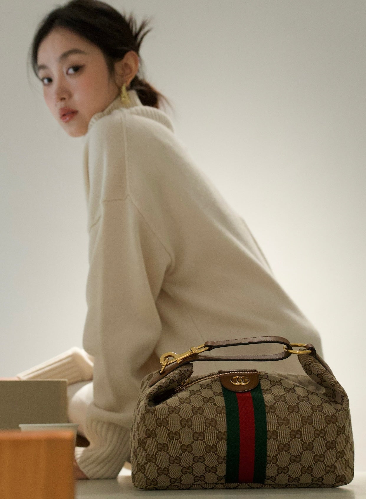 Gucci Vanity Medium Top Handle Bag – 857799