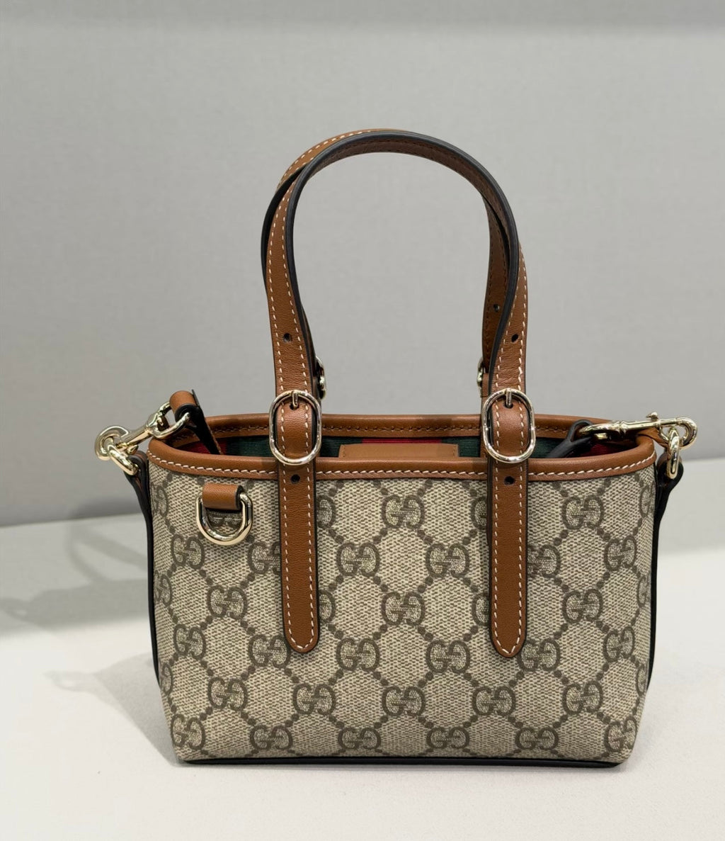 Gucci GG Emblem Mini Tote Bag – 855491