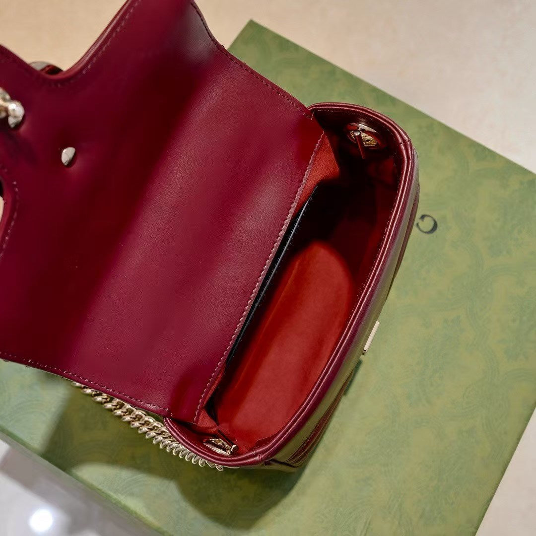 Gucci GG Marmont Mini Top Handle Bag – 811238