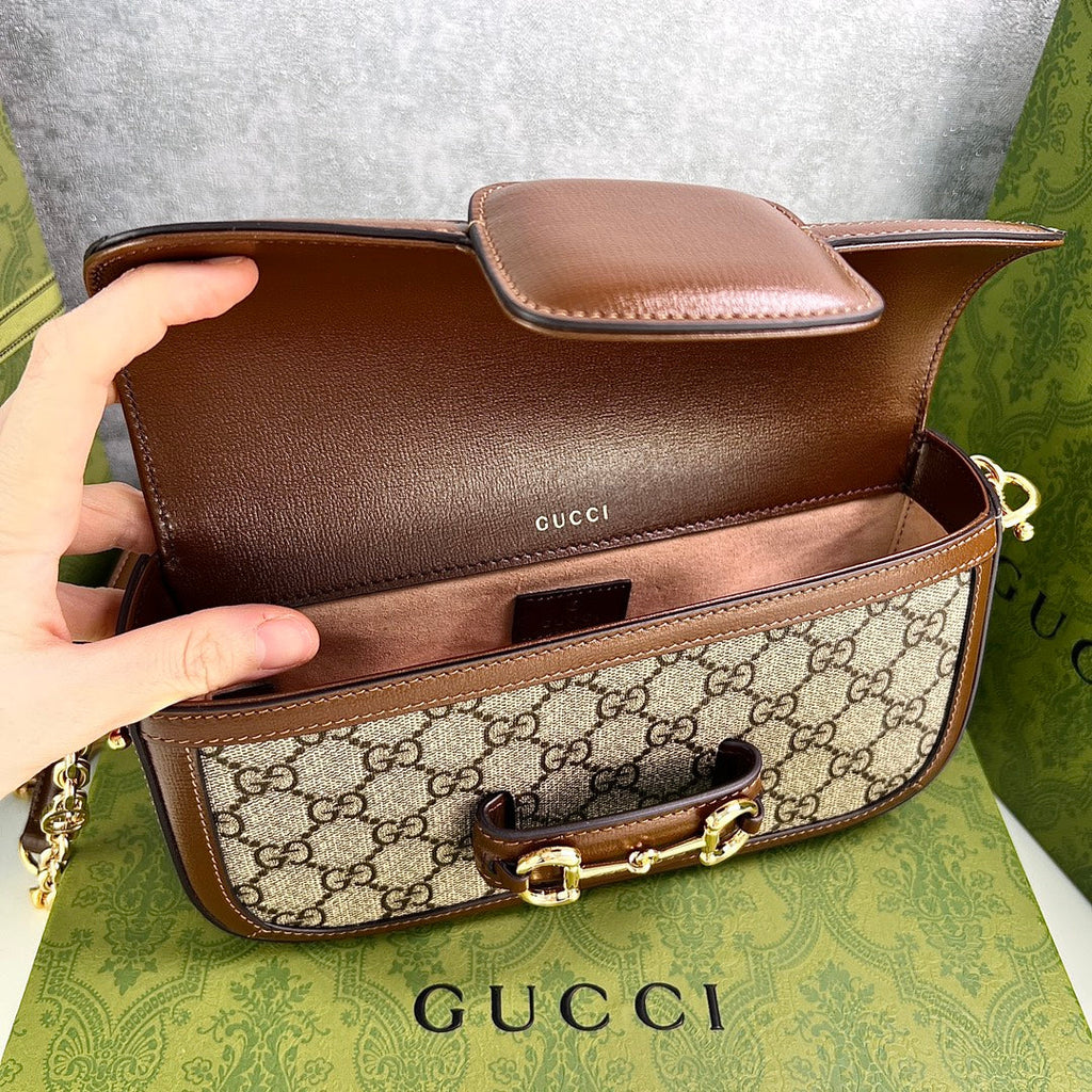 Gucci 1955 Horsebit Baguette Bag – 735178
