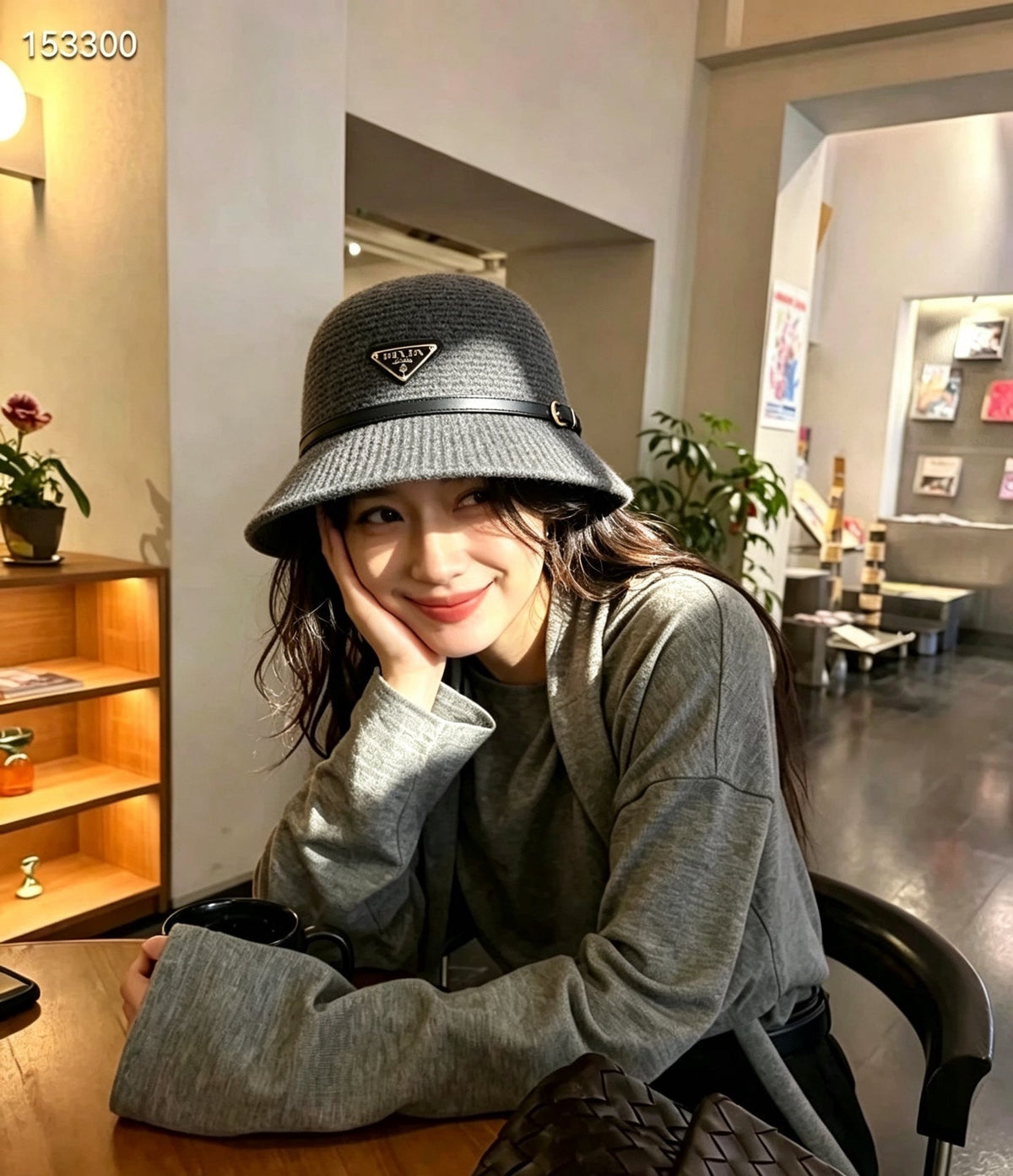 Prada Autumn/Winter Knitted Bucket Hat