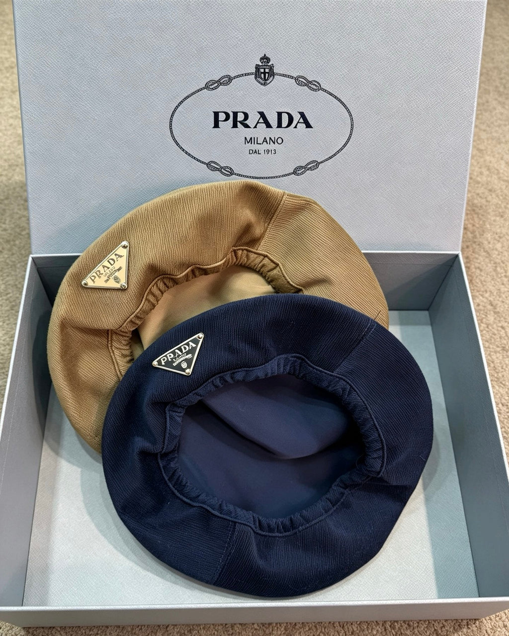 Prada Corduroy Beret