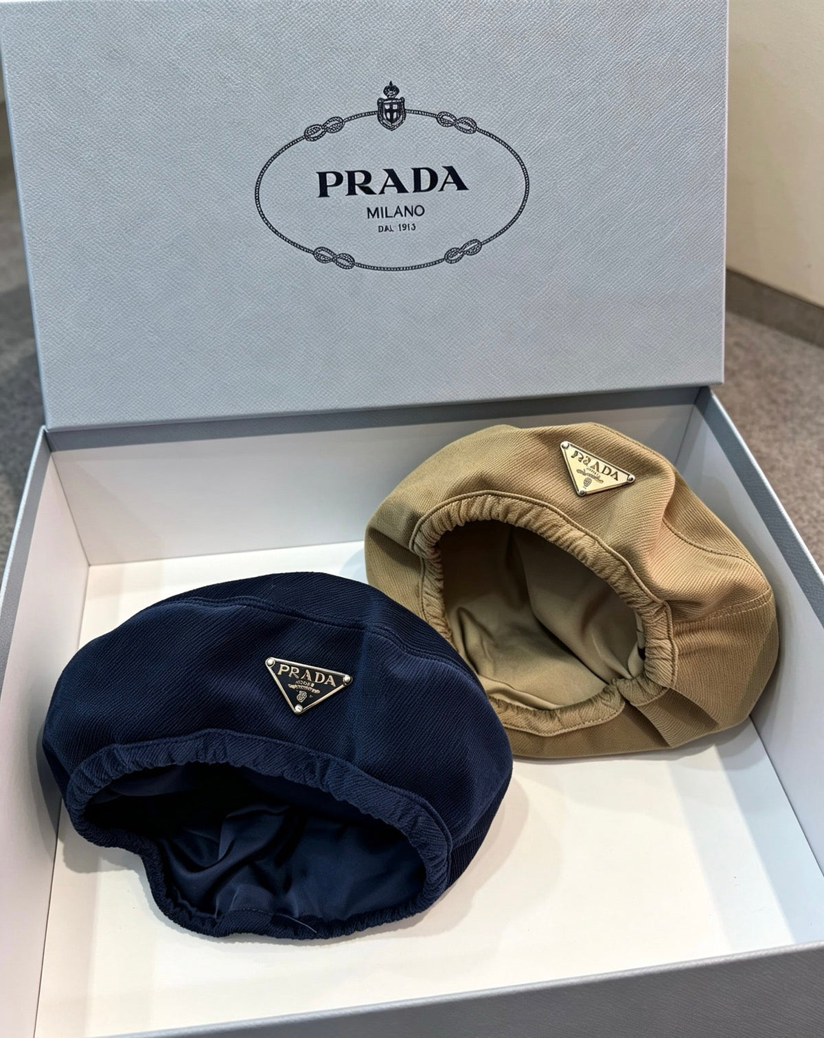 Prada Corduroy Beret