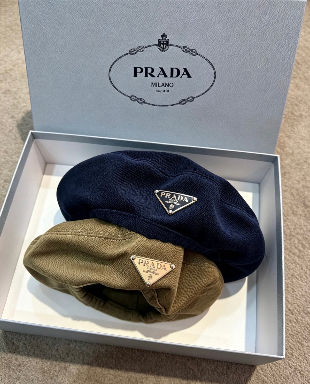 Prada Corduroy Beret